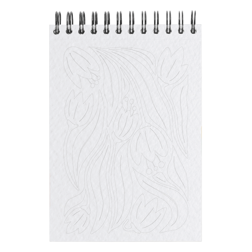 Carnet de coloriage - Floral #1