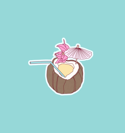 Sticker - Noix de Coco