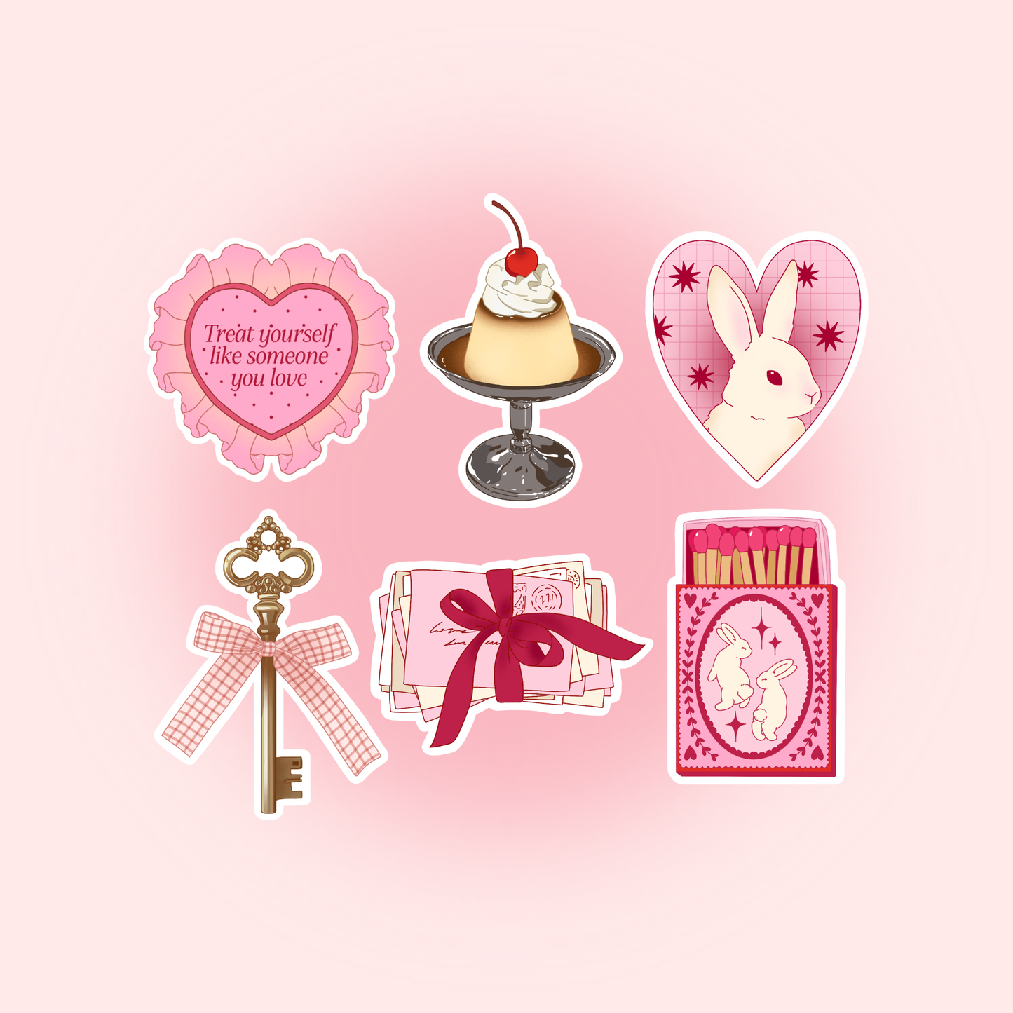 Pack de stickers - Love Yourself