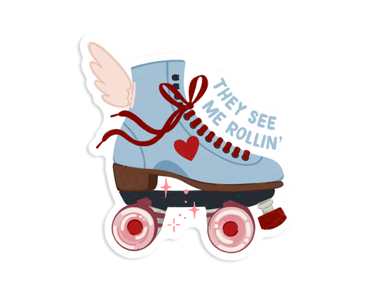 Sticker - They see me rollin'