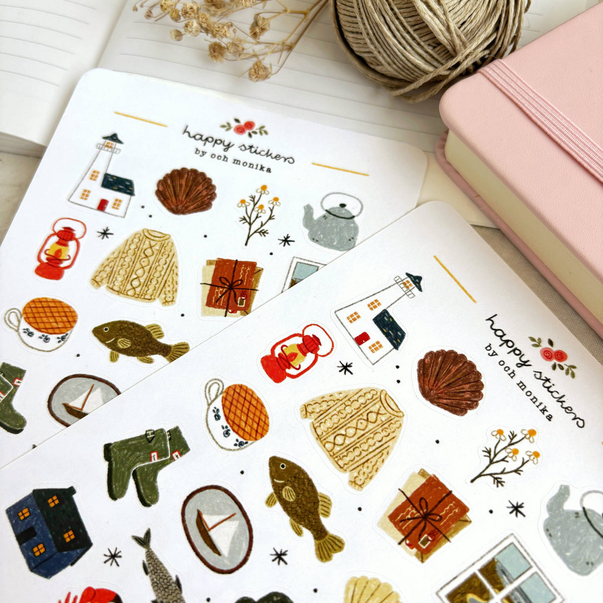 Planche de stickers - Gardien de phare