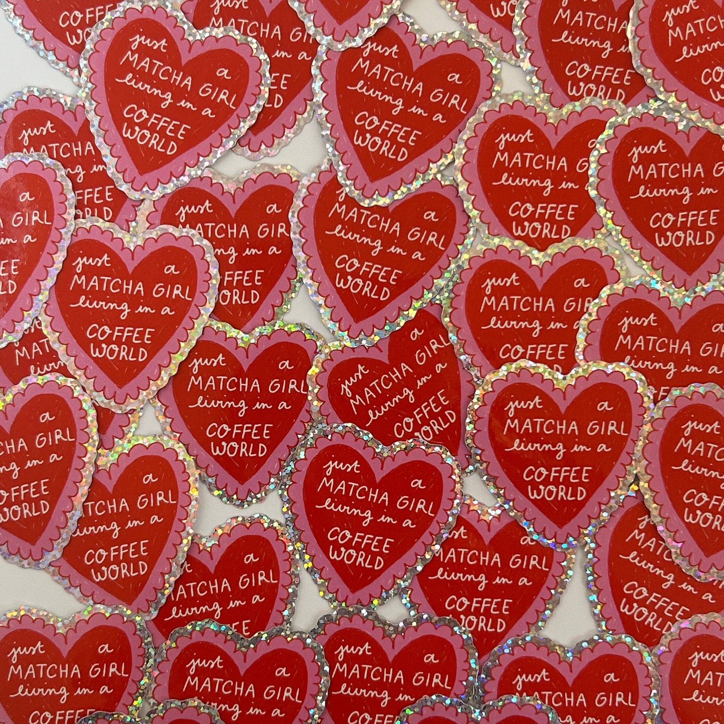 Sticker - Coeur Matcha