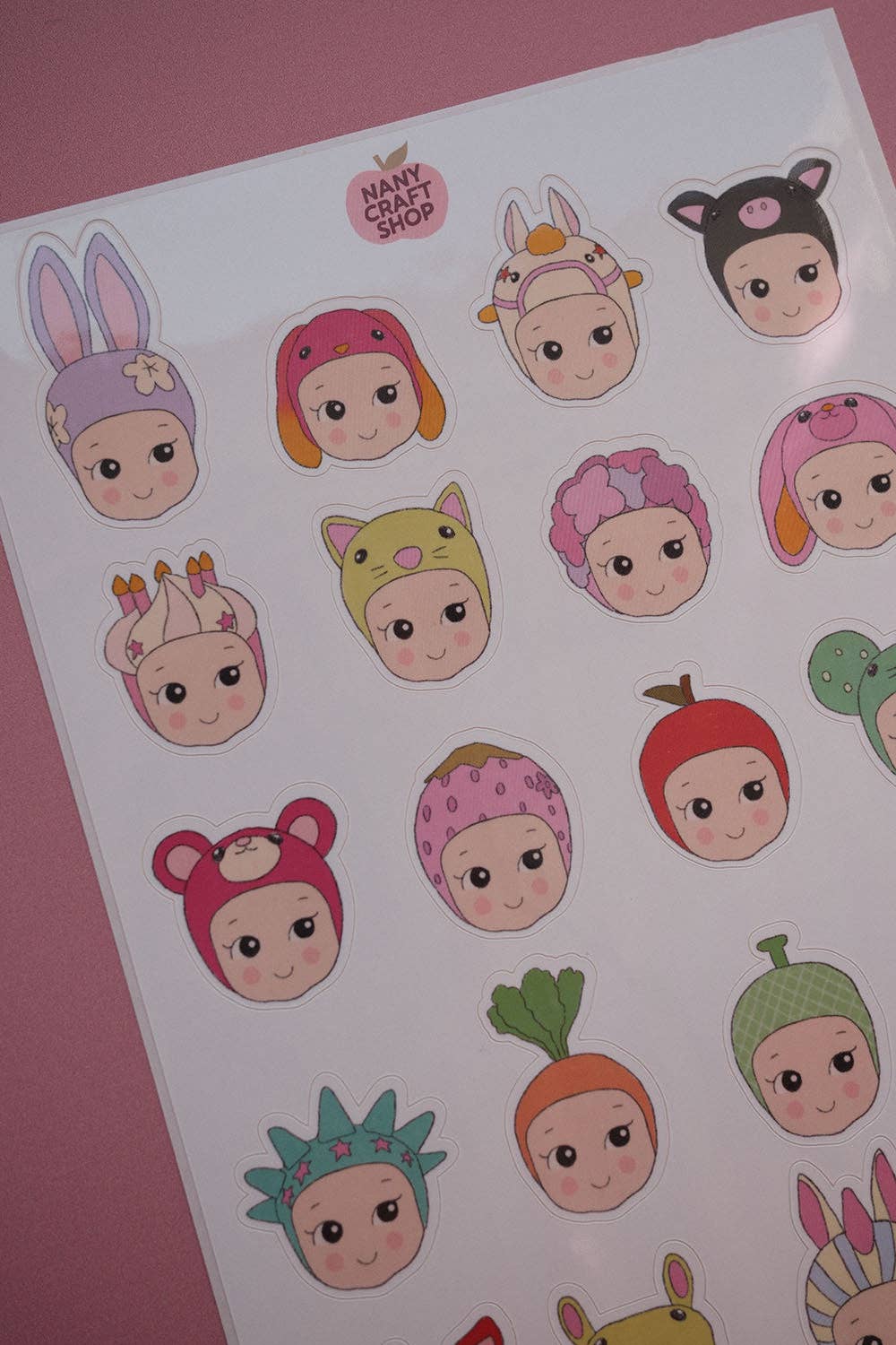 Planche de stickers - Baby Maxi