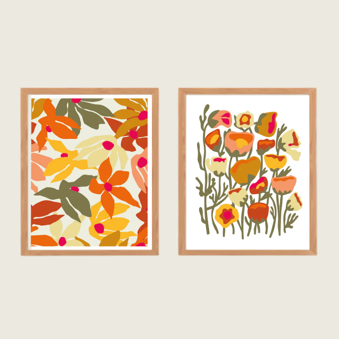 Peinture sur numéros - Fleurs
