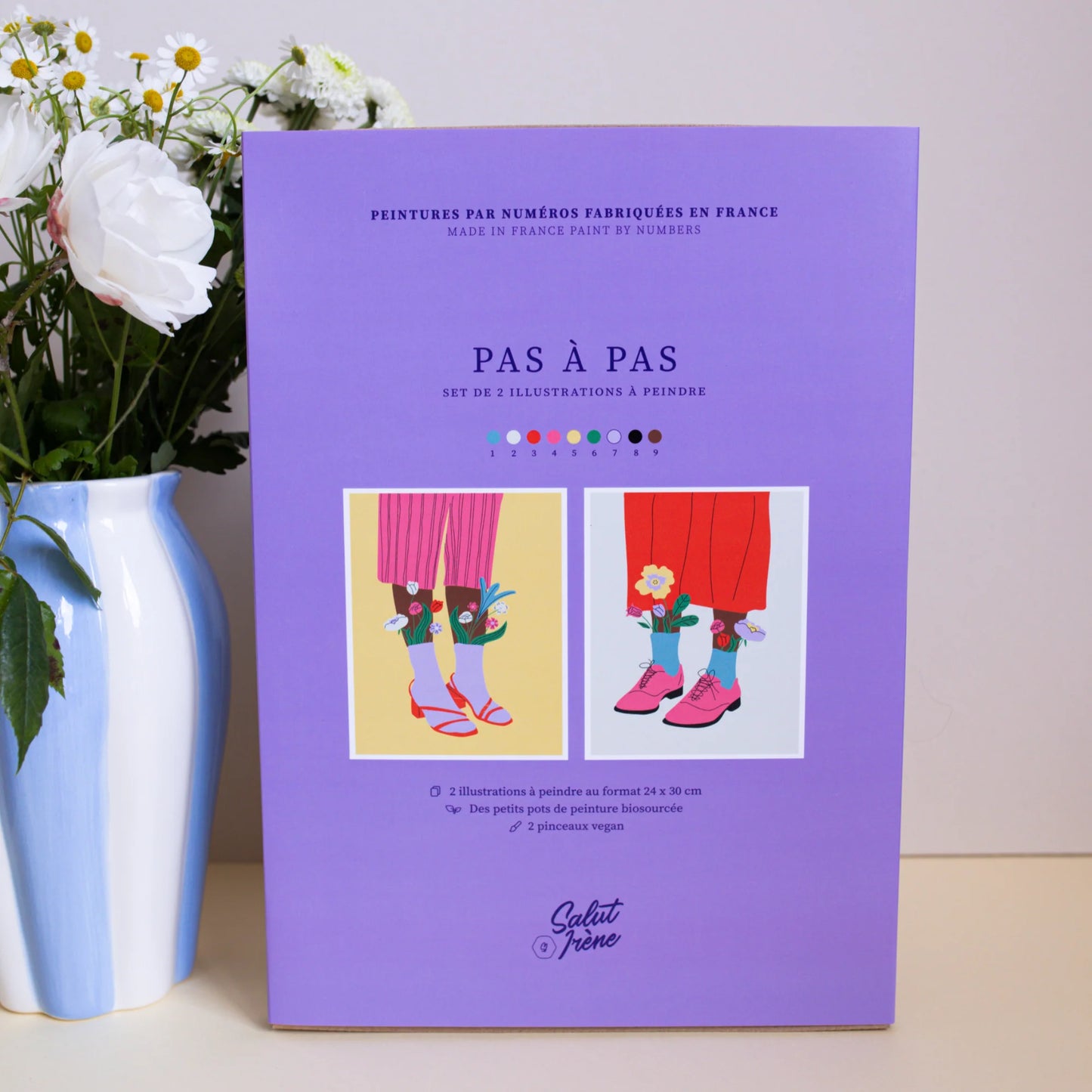 Peinture sur numéros - Pas à pas