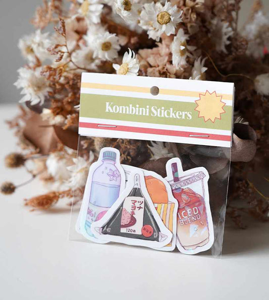 Pack de stickers - Konbini