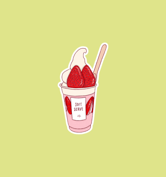 Sticker - Soft Serve