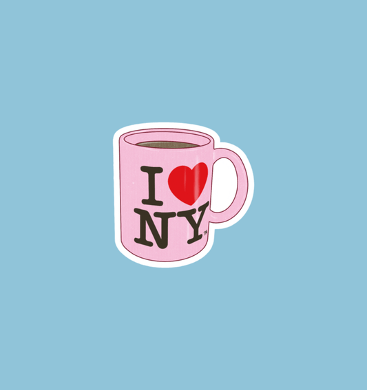 Sticker - Mug I love NY