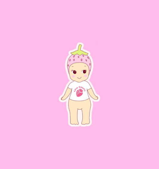 Sticker - Baby Fraise