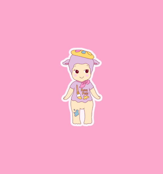 Sticker - Baby Painter