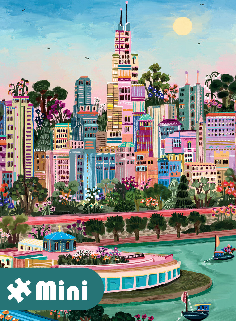 Mini-Puzzle 96 pièces - Chicago