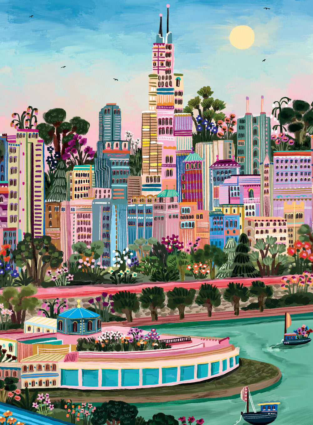 Mini-Puzzle 96 pièces - Chicago