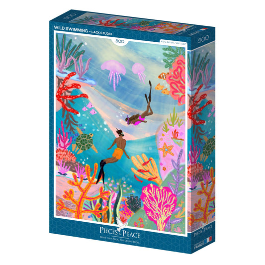 Puzzle 500 Pièces - Wild Swimming