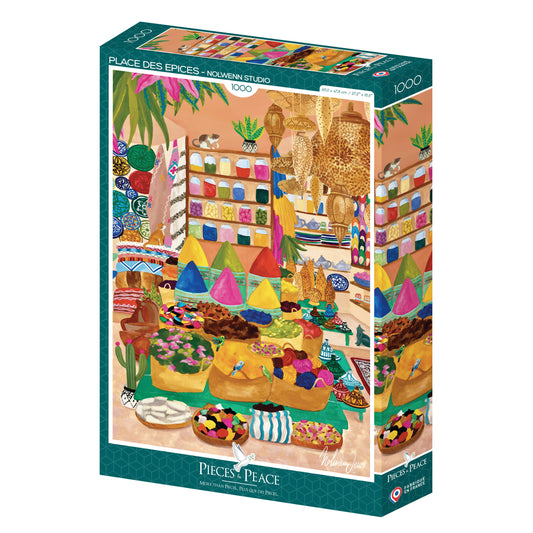 Puzzle 1000 Pièces - Place des Epices