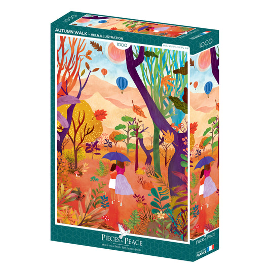Puzzle 1000 Pièces - Promenade d'automne