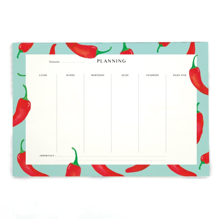 Planning - Piments