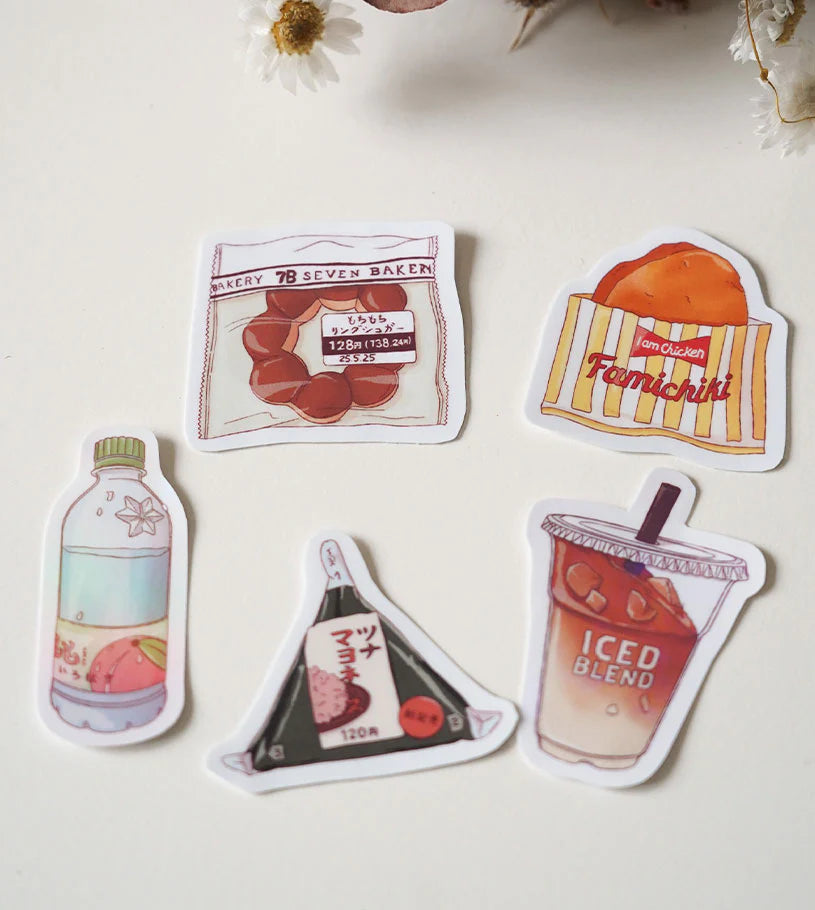 Pack de stickers - Konbini