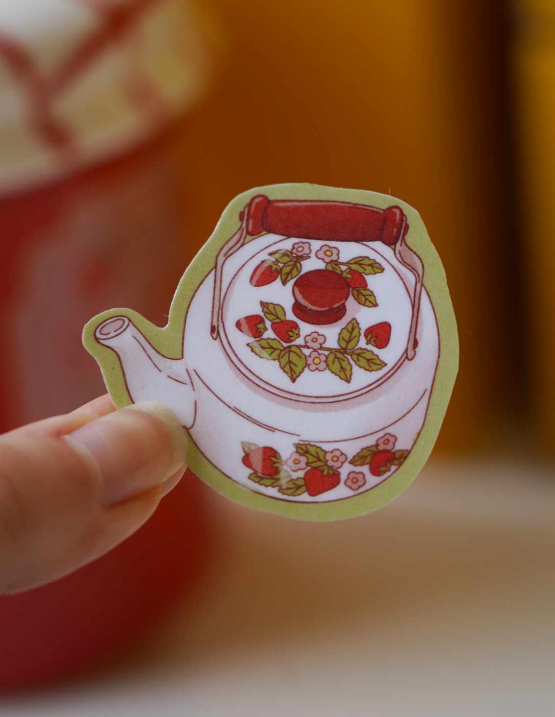 Sticker - Théière Vintage