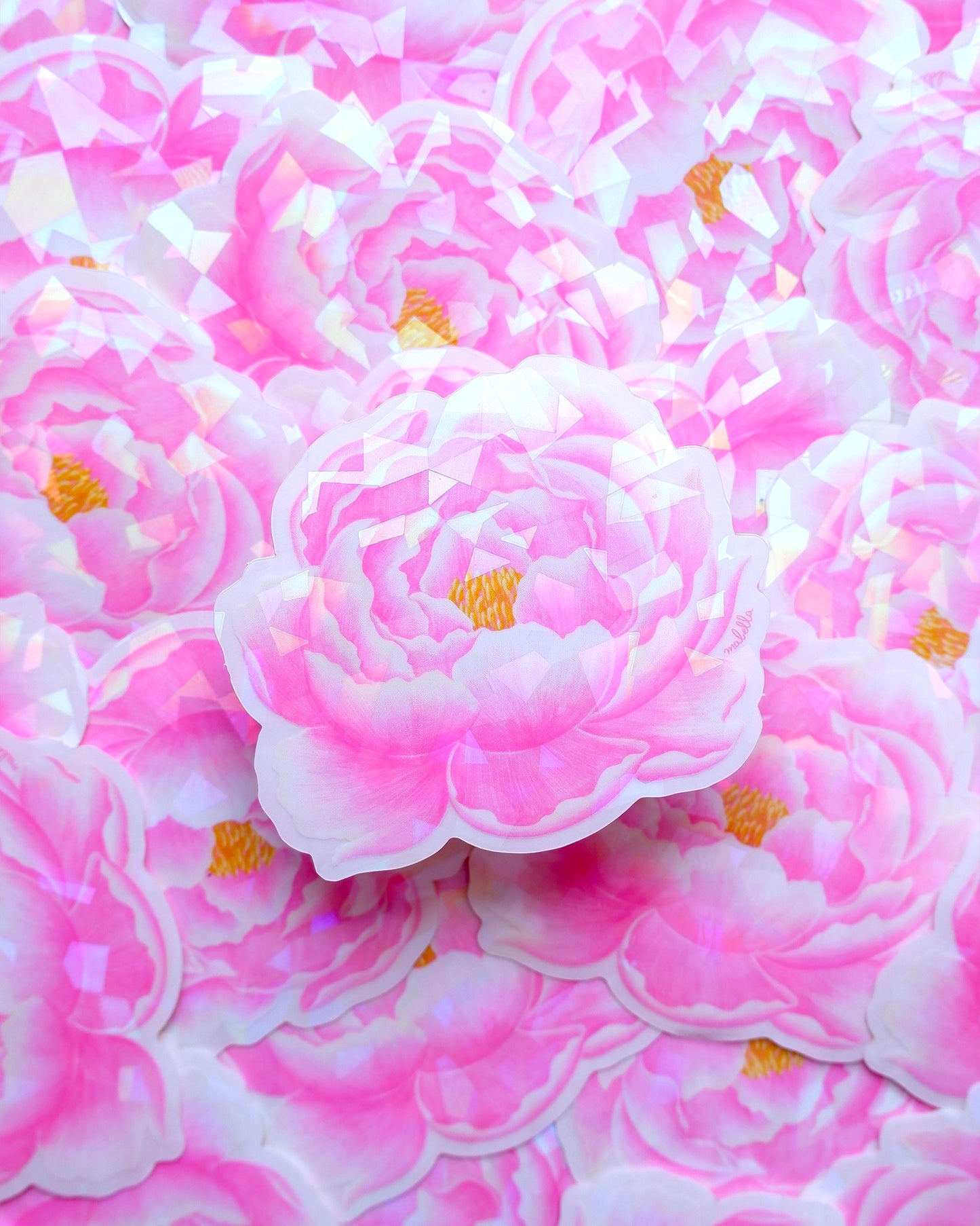 Sticker - Pivoine
