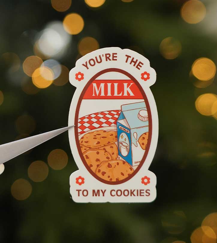 Sticker - Cookie and Milk