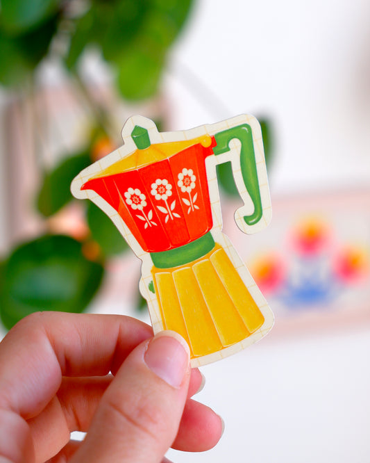 Sticker - Cafetière